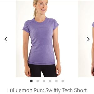 Lululemon run: swiftly tech short sleeve